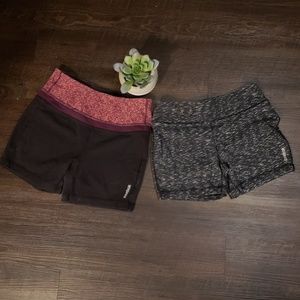 High waisted reebok shorts